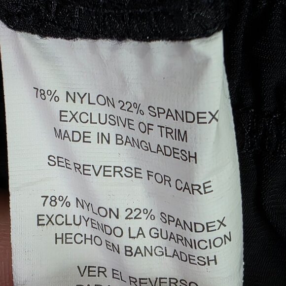 Womens Black LEG3ND Jogger Pants Drawstring Elastic Waistband Zippered Pockets S - Picture 3 of 10